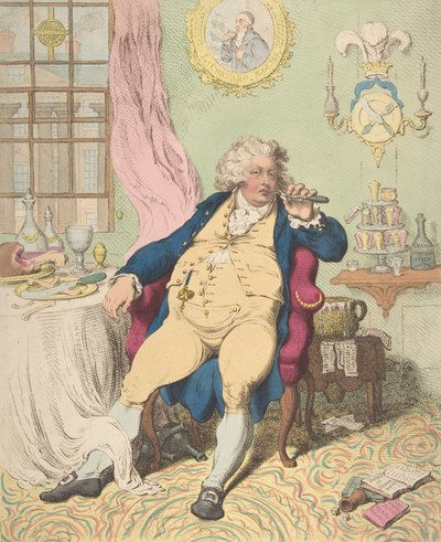 Sindirim Korkuları Altında Bir Gönüllülük, 2 Temmuz 1792., 2 Temmuz 1792. by James Gillray
