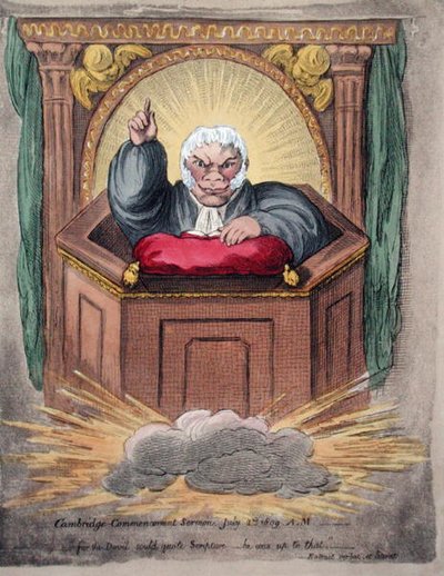 Cambridge Başlangıç Vaazı, 2 Temmuz 1809 AM. 1809