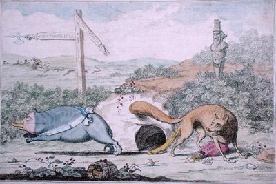 Değişen Yerler veya Fox, 1782