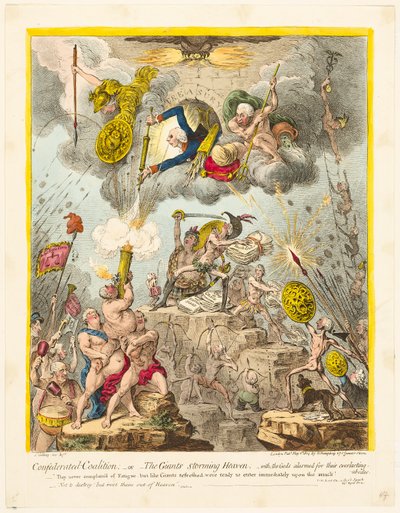 Konfederasyon Koalisyonu by James Gillray