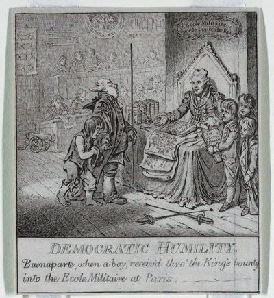 "Demokrasi veya Bir Eskiz o by James Gillray