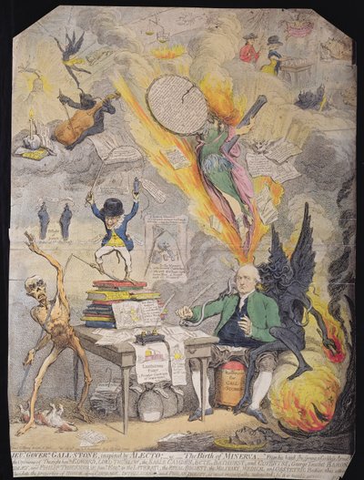 Teğmen Goverr Gall-Stone, Hannah Humphrey tarafından 1790