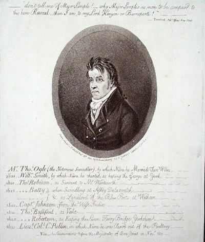 Bay Thomas Ogle, Hannah Humphrey tarafından 1801
