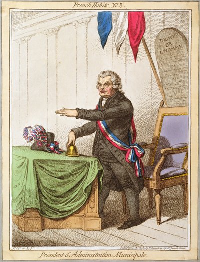 Başkan Administration Municipale, 1798