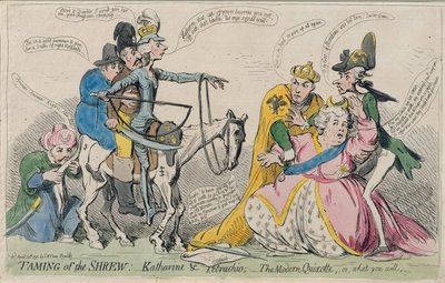 Hırçınlığın Evcilleştirilmesi: Katherine und Petruchio veya The Modern Quixote, S.W. 1791