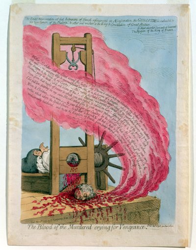 "Öldürülenlerin Kanı İntikam İçin Ağlıyor", Louis XVI