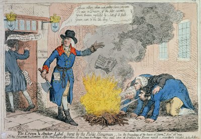 The Crown und Anchor Libel, Hannah Humphrey tarafından 1795