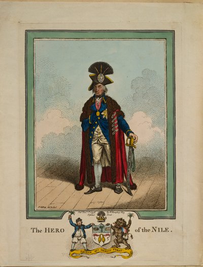 Nil Kahramanı, 1878 by James Gillray