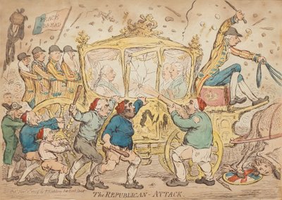 Cumhuriyetçi Saldırı by James Gillray