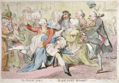 The Royal Joke, or Black Jacks Delight, S.W. Fores tarafından 1788