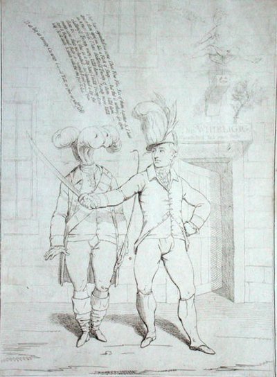 gök gürültüsü by James Gillray