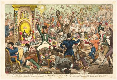 Birlik Kulübü by James Gillray