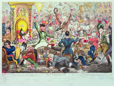 Birlik Kulübü by James Gillray