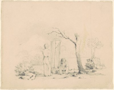 Bir tekne ile çocuklar by James Goodwyn Clonney