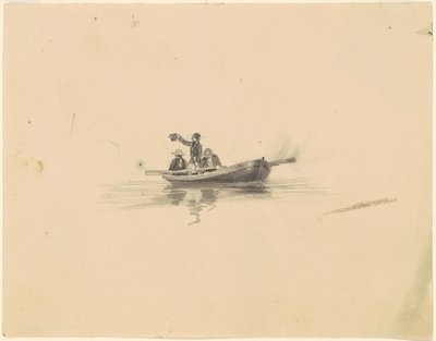 Kayıktaki Adamlar by James Goodwyn Clonney
