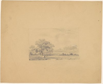 pastoral manzara by James Goodwyn Clonney