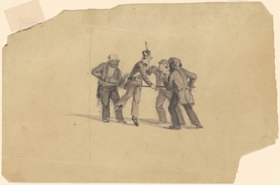 "Milis Eğitimi" Çalışması [recto] by James Goodwyn Clonney