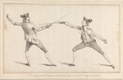 Coup de Quarte'de Silahların İçinde Çeyrek Parry'sinden by James Gwin