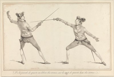 Quarte Parry Out of Arms'tan Quarte Blow Out of Arms'a by James Gwin