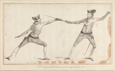 Tierce Parry'sinden, Coup de Tierce'de by James Gwin