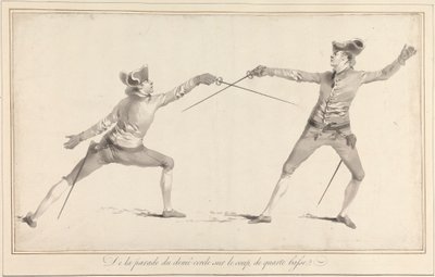 Darbede Yarı Çemberin Parry'sinden, Quarte Basse'den by James Gwin