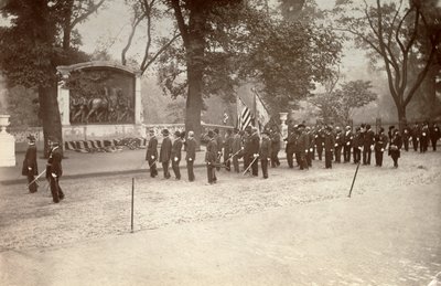 Anıtın Robert Gould Shaw ve Elli Dördüncü Massachusetts Alayı