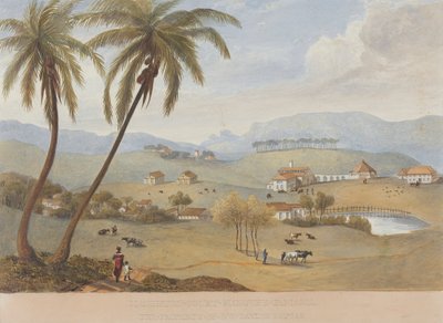 Haughton Court, Hannover, Jamaika [Biri] by James Hakewill
