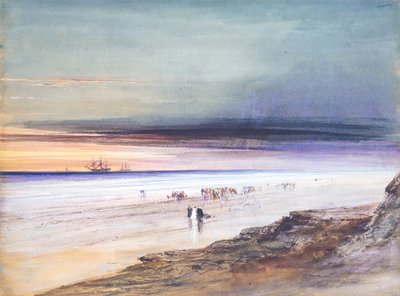 Plaj Sahnesi, ca. 1865. by James Hamilton