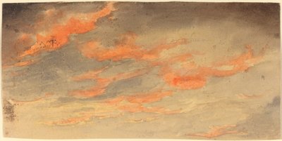 Gün batımında bulutlar by James Hamilton Shegogue
