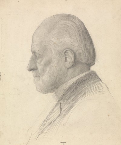 Yaşlı Bir Beyefendinin Portresi ve Yaşlı Bir Kadının Portresi by James Havard Thomas