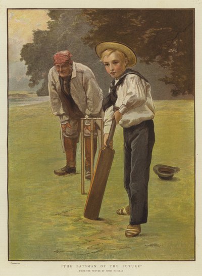 Geleceğin Vurucusu (chromolitho) by James Hayllar