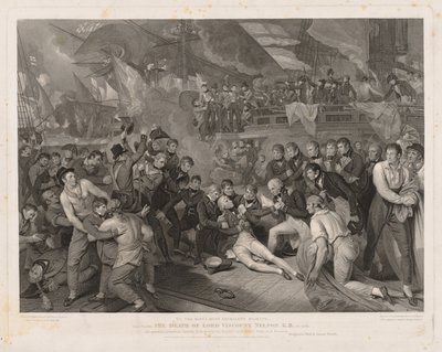 Lord Nelson'ın ölümü. by James Heath