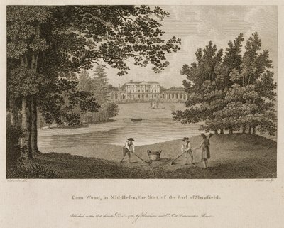 Kenwood Evi, Hampstead, Londra, 1786 by James Heath