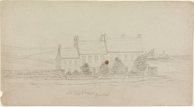 Old Workhouse, Ocean Road (kart üzerinde kurşun kalem) by James Henry Cleet