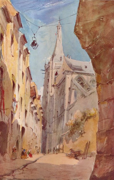 Aziz Severin Kilisesi, Paris, 19. yüzyıl by James Holland