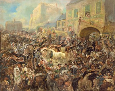 Çim Pazarında At Fuarı by James Howe