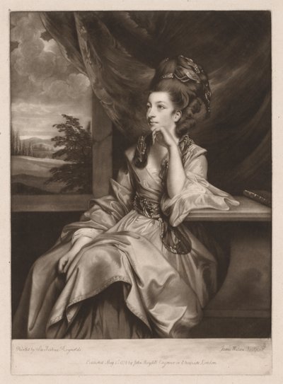 Catherine Bunbury, 1778. by James I. Watson