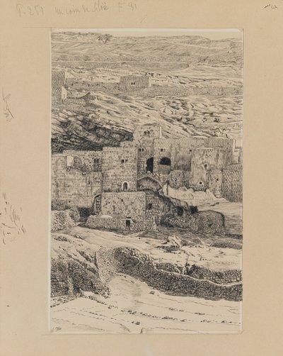 Siloam köyünün bir köşesi, Rabbimiz İsa Mesih