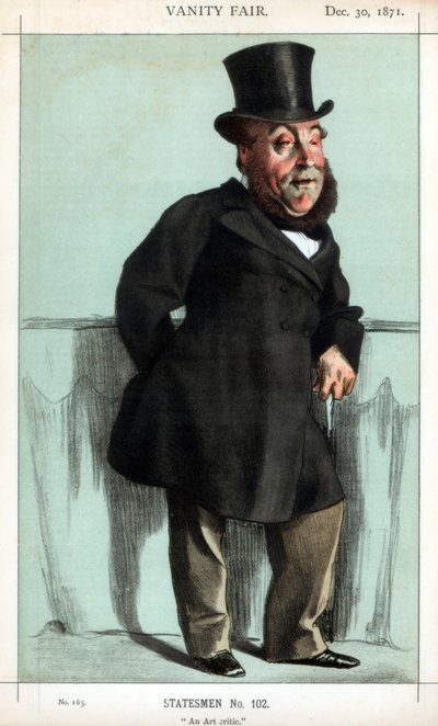 Bir sanat eleştirmeni, 1871. by James Jacques Joseph Tissot
