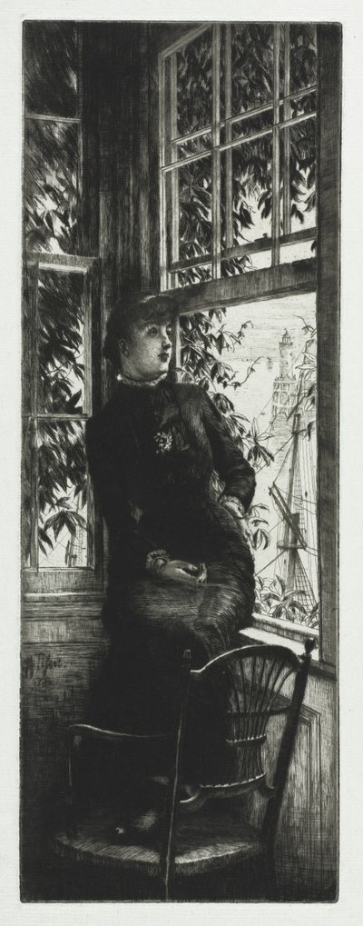 Sahilde, 1880. by James Jacques Joseph Tissot