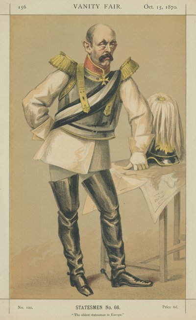 Kont von Bismarck-Schoenausen by James Jacques Joseph Tissot