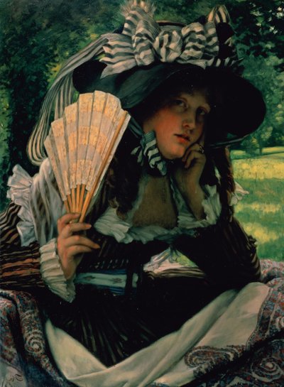 Hayranı olan kız by James Jacques Joseph Tissot
