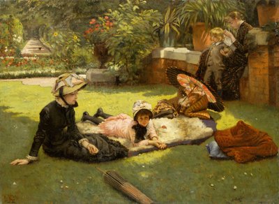 Tam Güneş Işığında Tam güneş ışığında, yakl. 1881. by James Jacques Joseph Tissot