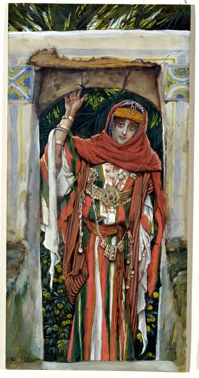 Mecdelli Meryem, Dönüşümünden önce, The Life of Christ için örnekleme, c.1886-96 (kağıt üzerinde wc) by James Jacques Joseph Tissot