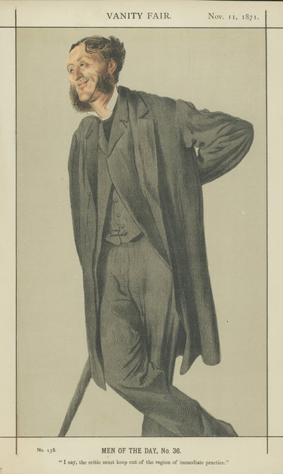 Bay Matthew Arnold (renkli taş) by James Jacques Joseph Tissot