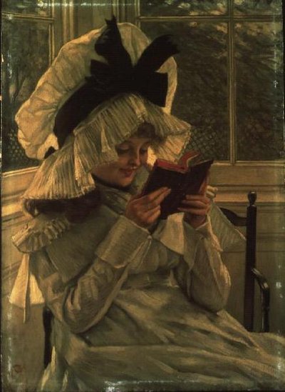 Kitap okumak by James Jacques Joseph Tissot