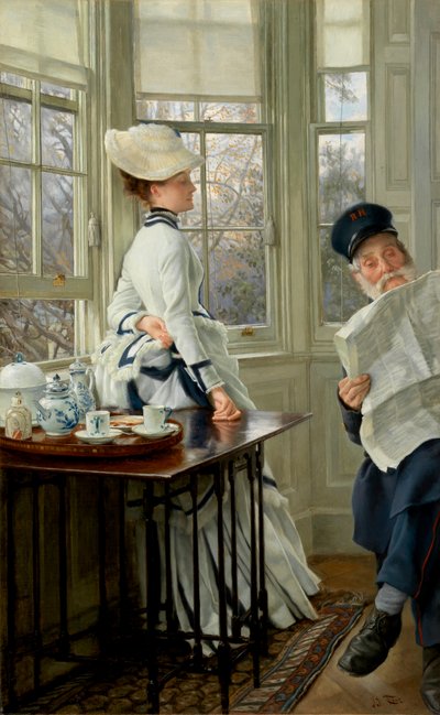 Haber Okuma, 1874 by James Jacques Joseph Tissot