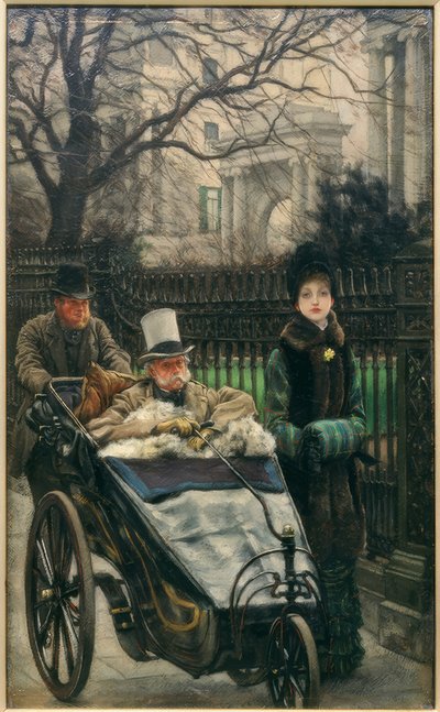 Nekahat Dönemi (Askerin Kızı) by James Jacques Joseph Tissot