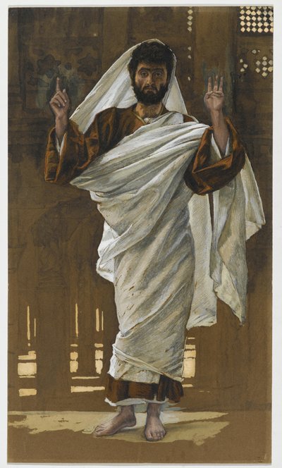 Aziz Bartholomew, The Life of Christ için resim, c.1886-94 (karton üzerine wc ve guaj boya) by James Jacques Joseph Tissot