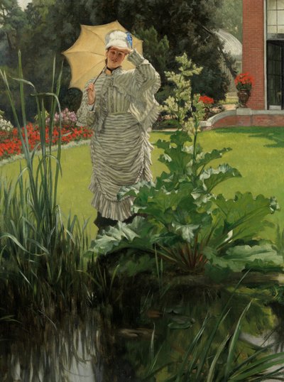 Bahar Sabahı, ca. 1875. by James Jacques Joseph Tissot